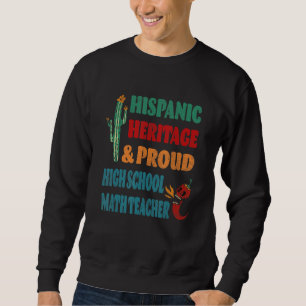 Spanisches Erbe & Stolz auf sich selbst, Mathemati Sweatshirt