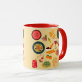 Spanisches Essen Tasse (VorderseiteRechts)