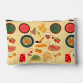 Spanisches Essen Zubehörtasche (Rückseite)