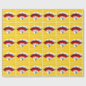 Spanisches Faltpapier für Lüfter Geschenkpapier (Flach)