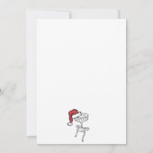 Spanisches Fiesta De Navidad Weihnachtscocktail Pa Einladung (Rückseite)