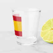 Spanisches Flachglas Schnapsglas (Rechts)