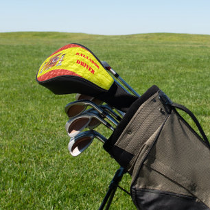 Spanisches Flaggendesign Golf Headcover