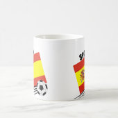 Spanisches Fußball-Team Kaffeetasse (Mittel)
