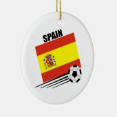 Spanisches Fußball-Team Keramikornament (Rechts)