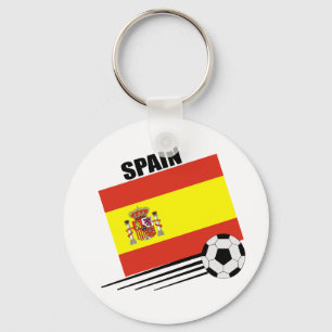 Spanisches Fußball-Team Schlüsselanhänger