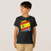 Spanisches Fußball-Team T-Shirt (Vorne ganz)