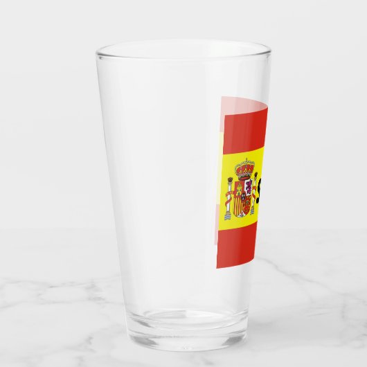 Spanisches Fußballspiel Glas (Rechts)