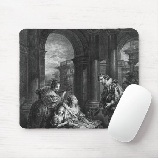 Spanisches Gespräch Mousepad (Mit Mouse)
