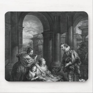 Spanisches Gespräch Mousepad