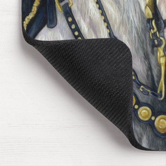 Spanisches Gold - andalusischer Stallion Mousepad (Ecke)