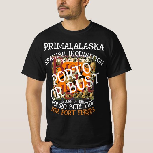 SPANISCHES INQUISITIONSPORTO ODER BUSSE T-Shirt (Vorderseite)