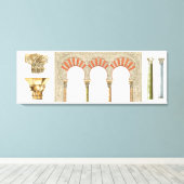 Spanisches islamisches Kalifat. Hauptstädte Leinwanddruck (Insitu (Holzboden))