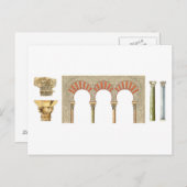 Spanisches islamisches Kalifat. Hauptstädte Postkarte (Vorne/Hinten)