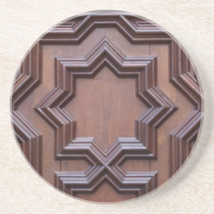 Spanisches Kirchentor Haus Gottes Tor zum Himmel Sandstein Untersetzer