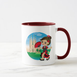 Spanisches Mädchen Tasse