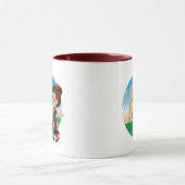 Spanisches Mädchen Tasse (Zentrum)