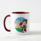 Spanisches Mädchen Tasse (Links)