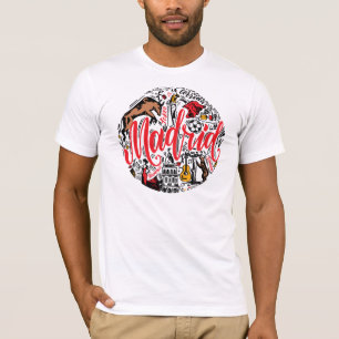 Spanisches MADRID-Thema T-Shirt