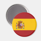 Spanisches Magnet für nationale Flaggen (Vorderseite/Rückseite)