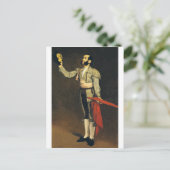 Spanisches Matador von Edouard Manet Postkarte (Stehend Vorderseite)