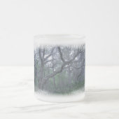 Spanisches Moos auf Eichen-Baum-mattierter Schale Mattglastasse (Mittel)