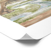 Spanisches Moos Druck Poster (Ecke)