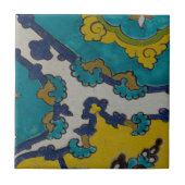 spanisches Motiv auf einer kleinen Kachel (Vorderseite)