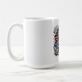 Spanisches Motorradfahrer-Zitat – Graffiti Kaffeetasse (Links)