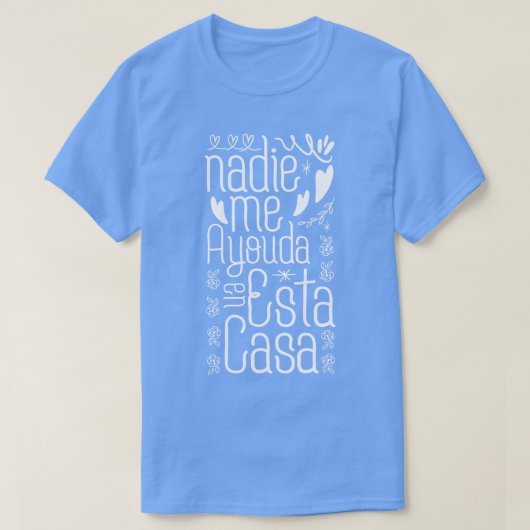 Spanisches Muttertagsgeschenk T-Shirt (Design vorne)