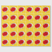 Spanisches Packpapier für Rose (Flach)