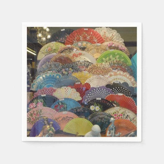 Spanisches Papier Napkins Serviette (Vorderseite)