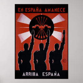 Spanisches Propagandaposter aus dem Zivilen Krieg  Poster