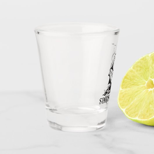 Spanisches Schlüsselglas Schnapsglas (Links)