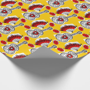 Spanisches Souvenirpapier Geschenkpapier