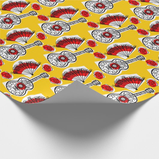 Spanisches Souvenirpapier Geschenkpapier (Ecke)