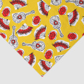 Spanisches Souvenirpapier Seidenpapier (Ausschnitt)
