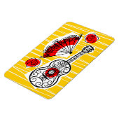 Spanisches Souvenirportrait Magnet (Linke Seite)
