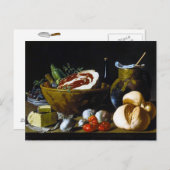 Spanisches Stillleben Postkarte (Vorne/Hinten)