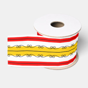 Spanisches Streifen Ripsband