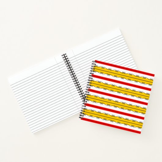 Spanisches Strip-Notebook Notizblock (Innenseite)