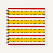 Spanisches Strip-Notebook Notizblock (Vorderseite)