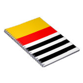 Spanisches Stripe Classic Notebook Notizblock (Rechte Seite)