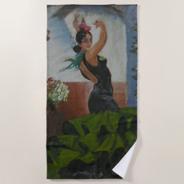 Spanisches Tanzhandtuch Strandtuch