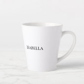 Spanisches Zitat Butterfly Carry Diploma Grad Milchtasse (Rechts)