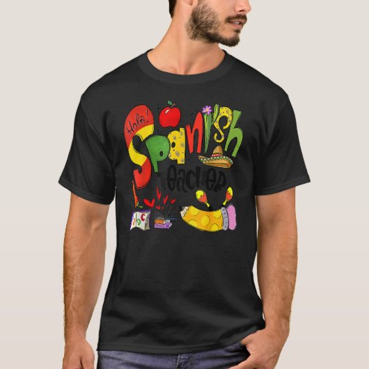 Spanischlehrer, den du in Hola hattest T-Shirt (Vorderseite)