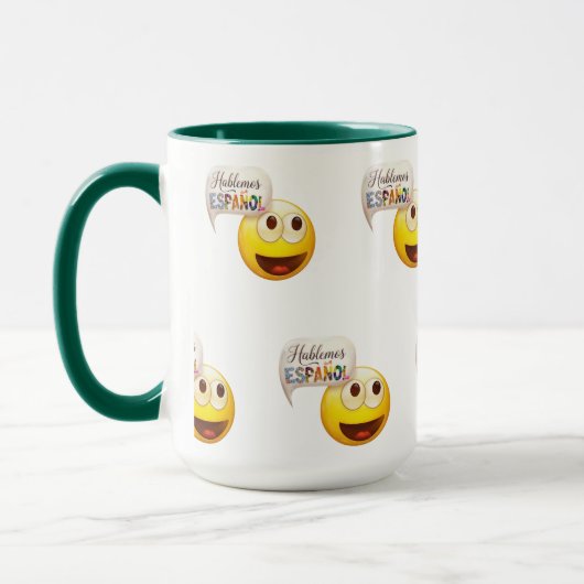 Spanischlehrer Hispanic Heritage Language Tasse (Links)