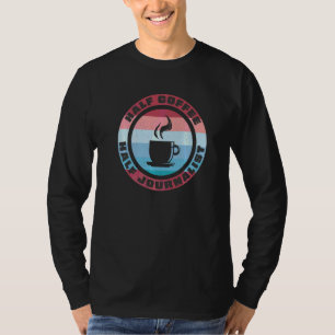 Spanischlehrer Maestras Bilingue halb Kaffee halb T-Shirt