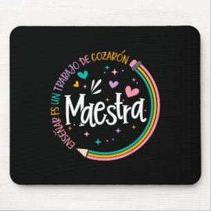 Spanischlehrerin Maestra Rückkehr zur Schule Erste Mousepad