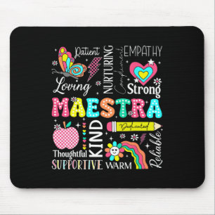 Spanischlehrerin Maestra Rückkehr zur Schule Erste Mousepad